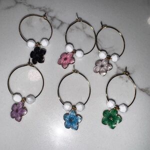 Handmade Wine Glass Charms